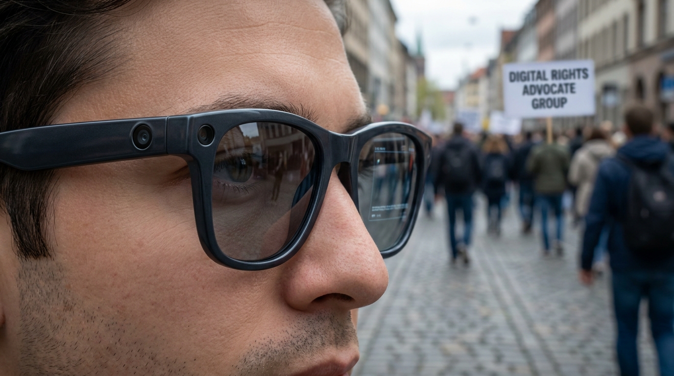 Metas Smart Glasses ausgestellt auf dem Meta Connect Event in Menlo Park, Kalifornien.