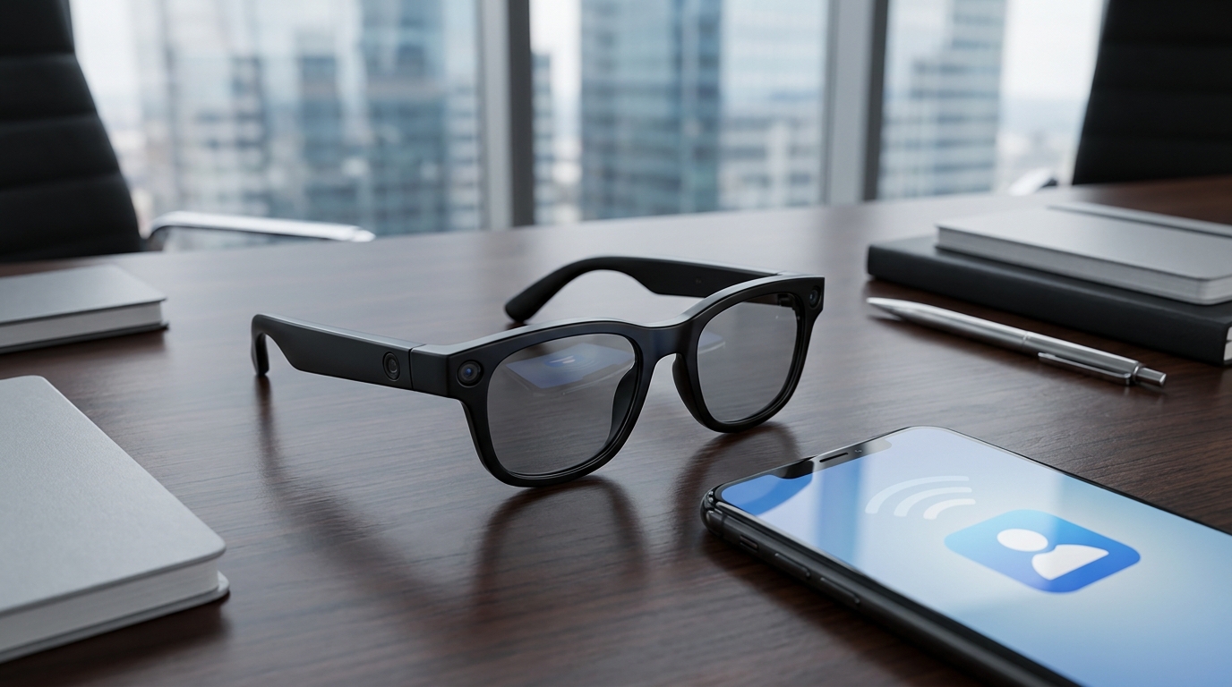 Screenshots of the Zuckoff app on an iPhone, showing its interface for detecting nearby smart glasses via Bluetooth.