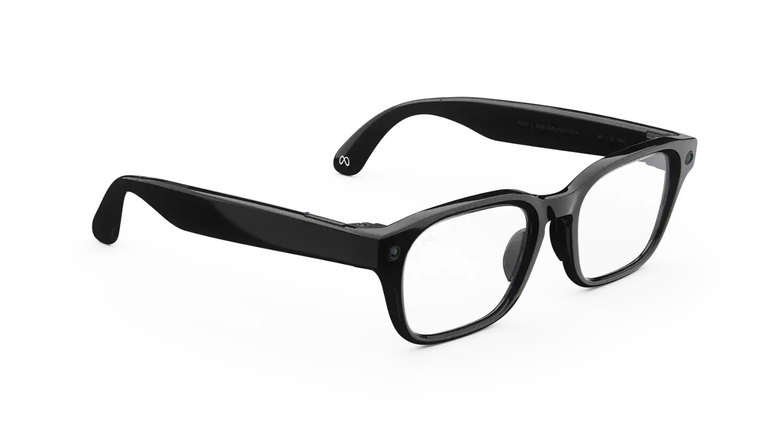 A pair of Meta smart glasses