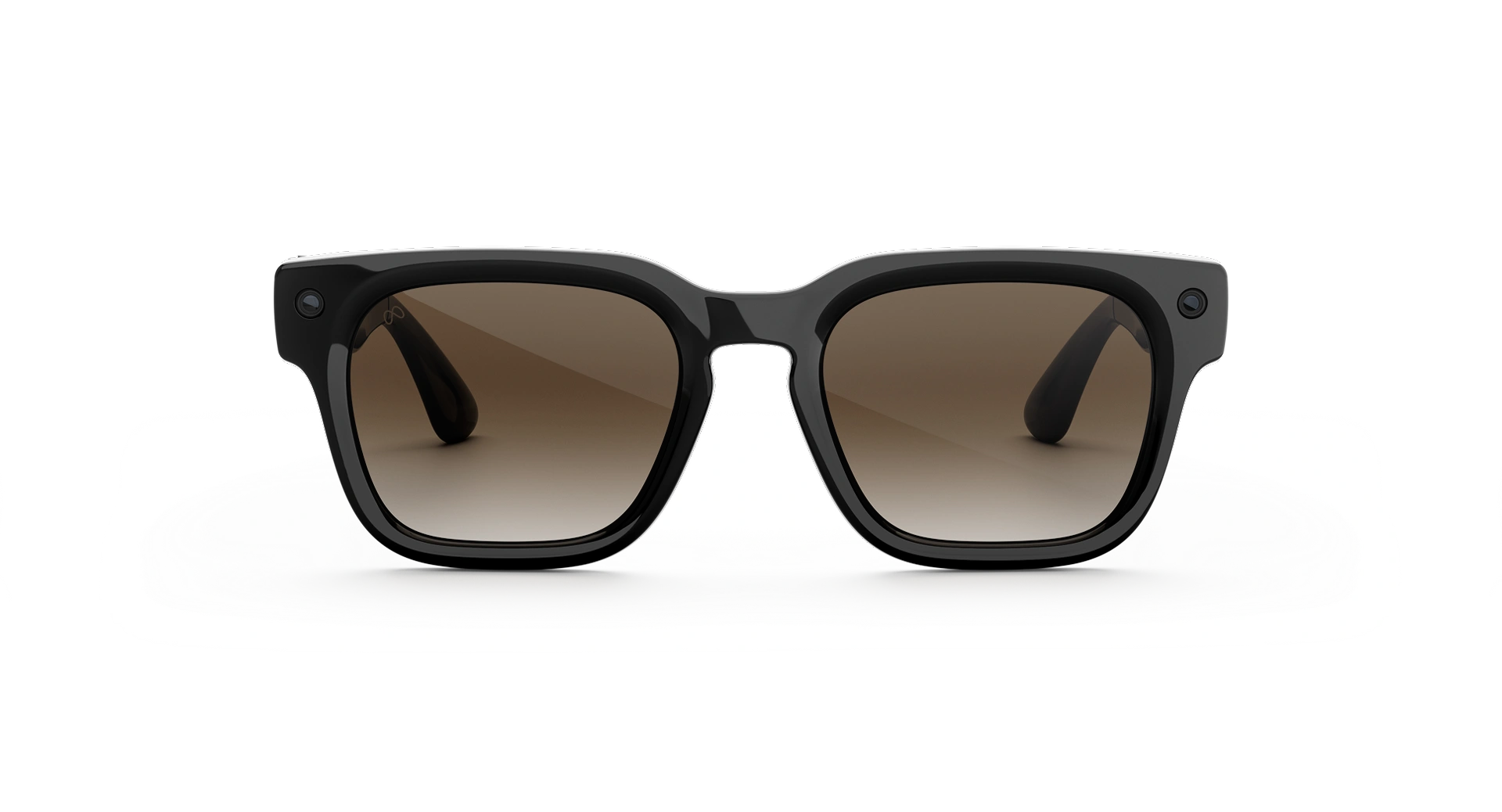 Front view of the Meta Fury smart glasses