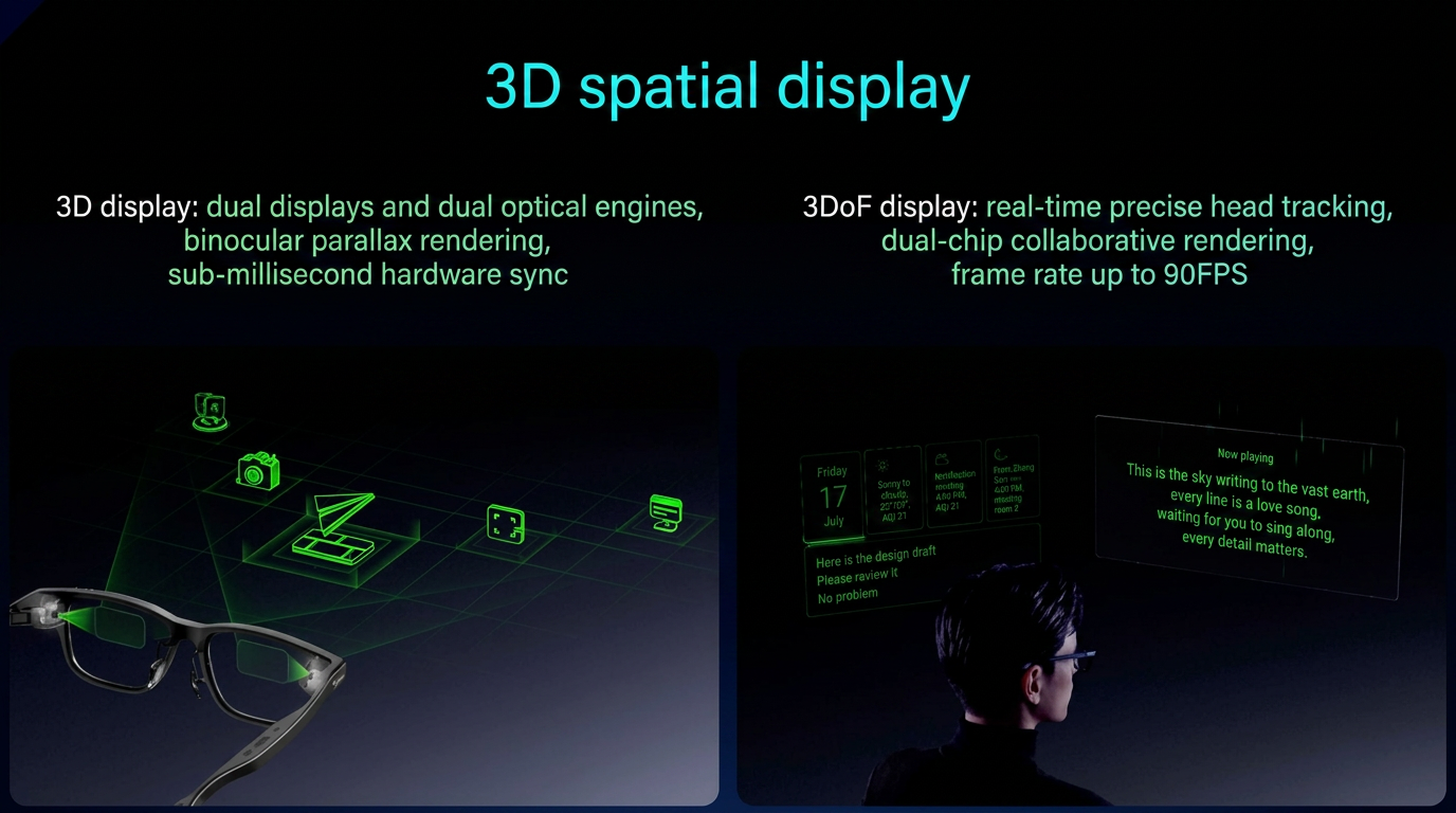 Qwen 3D spatial display slide in English
